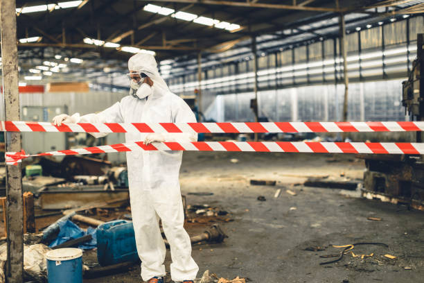 Professional Drug Lab Cleanup technician working in New Madison, OH